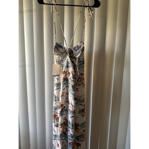 Free People Ivory Flamingo Dress - Size 2 - NWT - Picture 5 of 5
